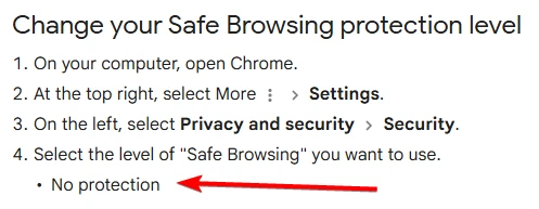 Safe Browsing Safe Browsing